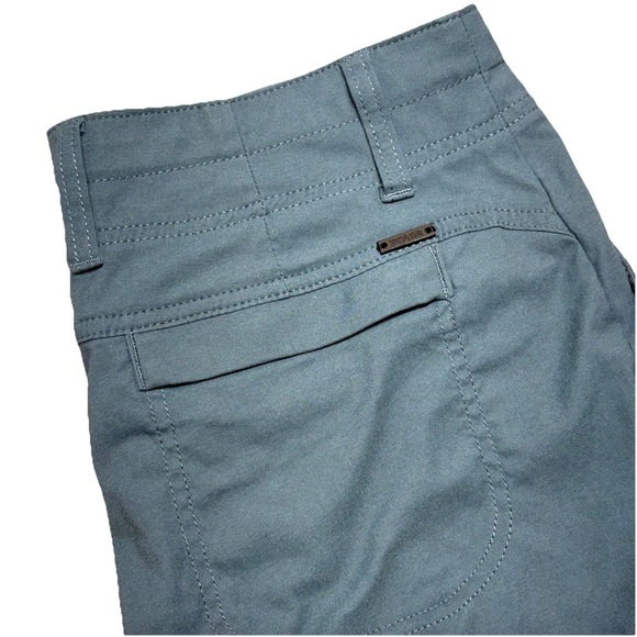 PrAna Women's Shorts Size 6 Green Nylon Hiking Lightweight Outdoors 7" Inseam - Picture 1 of 9